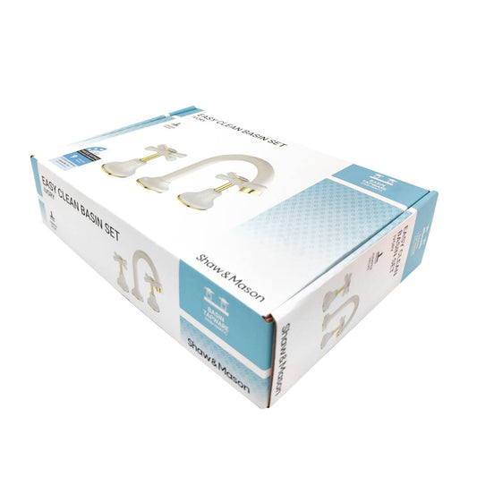 Shaw Mason Ivory Basin Set - 290 x 70 x 195mm