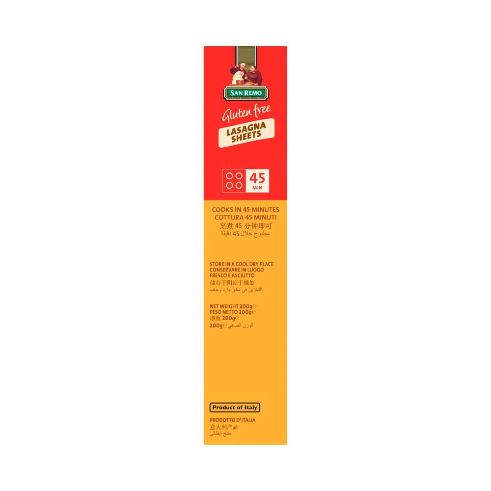 San Remo Gluten Free Lasagna - 200g