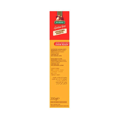 San Remo Gluten Free Lasagna - 200g