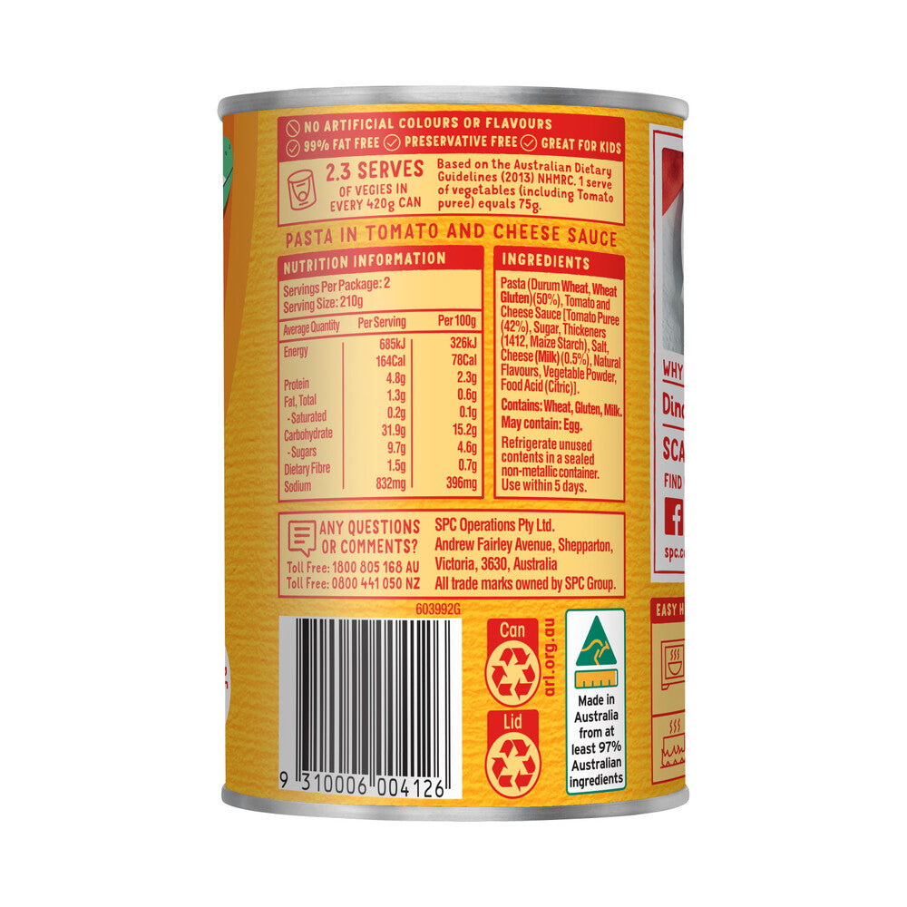 SPC Spag-A-Saurus Spaghetti - 420g