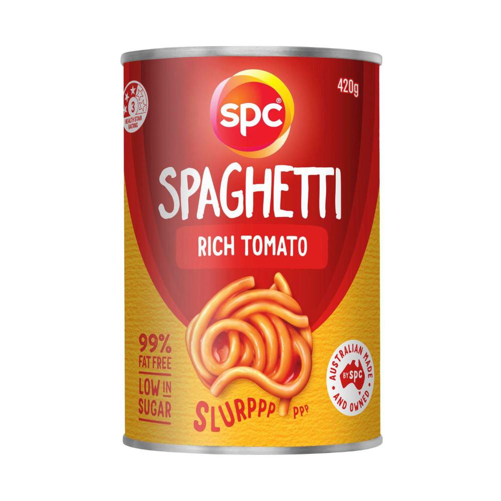 SPC Spaghetti in Rich Tomato - 420g