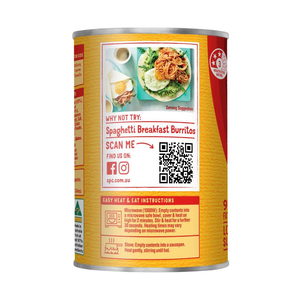 SPC Spaghetti in Rich Tomato - 420g