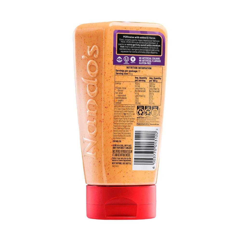 Nando's Perinaise Garlic Peri Peri Mayo - 265g