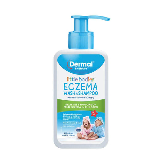 Dermal Therapy Little Bodies Eczema Wash & Shampoo - 210mL