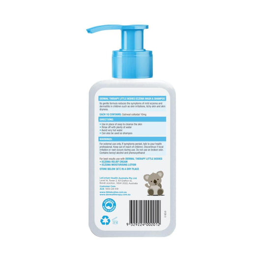 Dermal Therapy Little Bodies Eczema Wash & Shampoo - 210mL