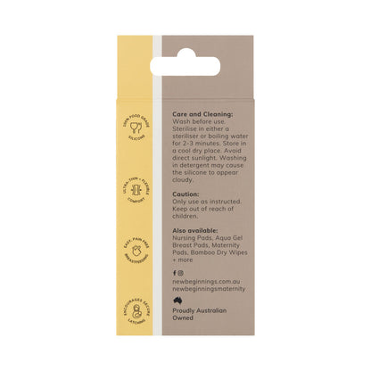 New Beginnings Nipple Shields - 2 pack