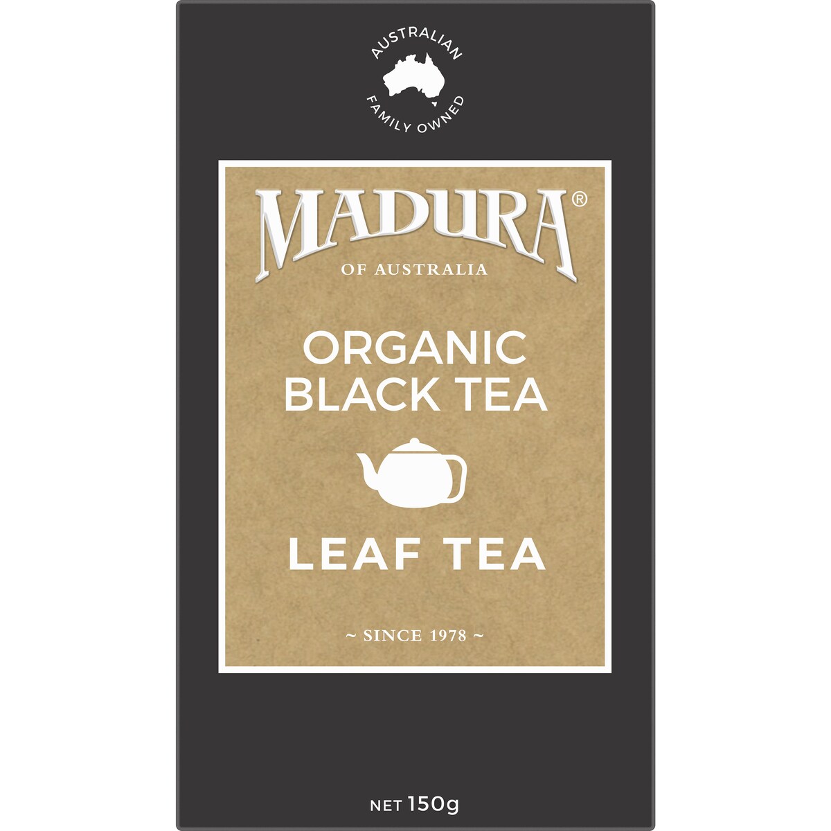 Madura Black Leaf Tea Organic 150g