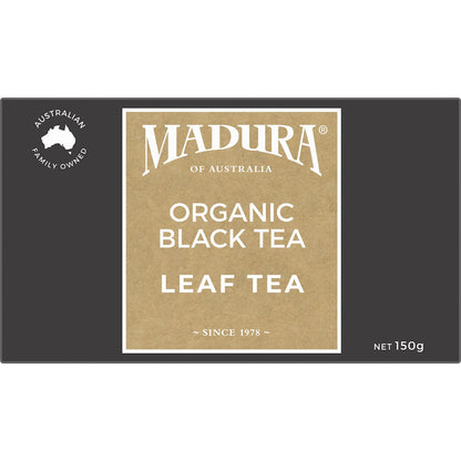 Madura Organic Black Leaf Tea 150g