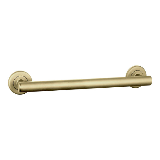 Evekare Linear Grab Rail - 450mm - Brushed Brass