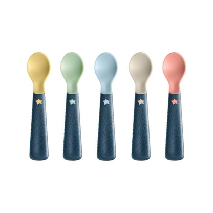 Tommee Tippee Easigrip Weaning Spoons 5 Pack 6m+ - 5 pack