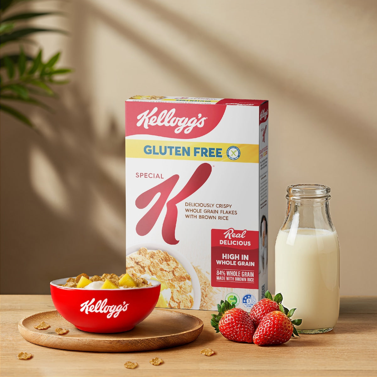 Kelloggs Gluten Free Special K Breakfast Cereal 330g