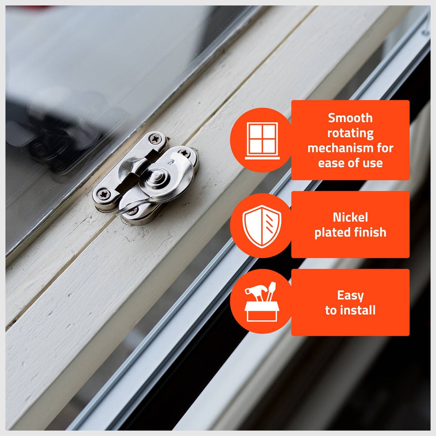 Taskmaster Window Sash Fastener - 45 x 23 x 75mm