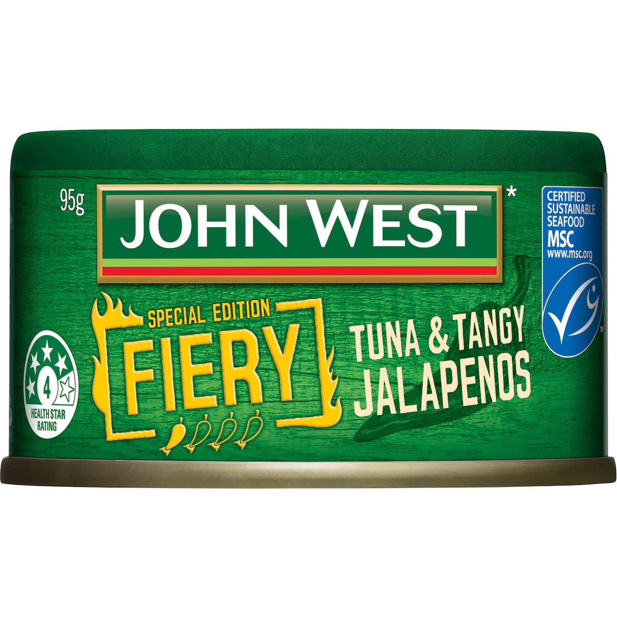 John West Tuna With Tangy Jalapenos 95g