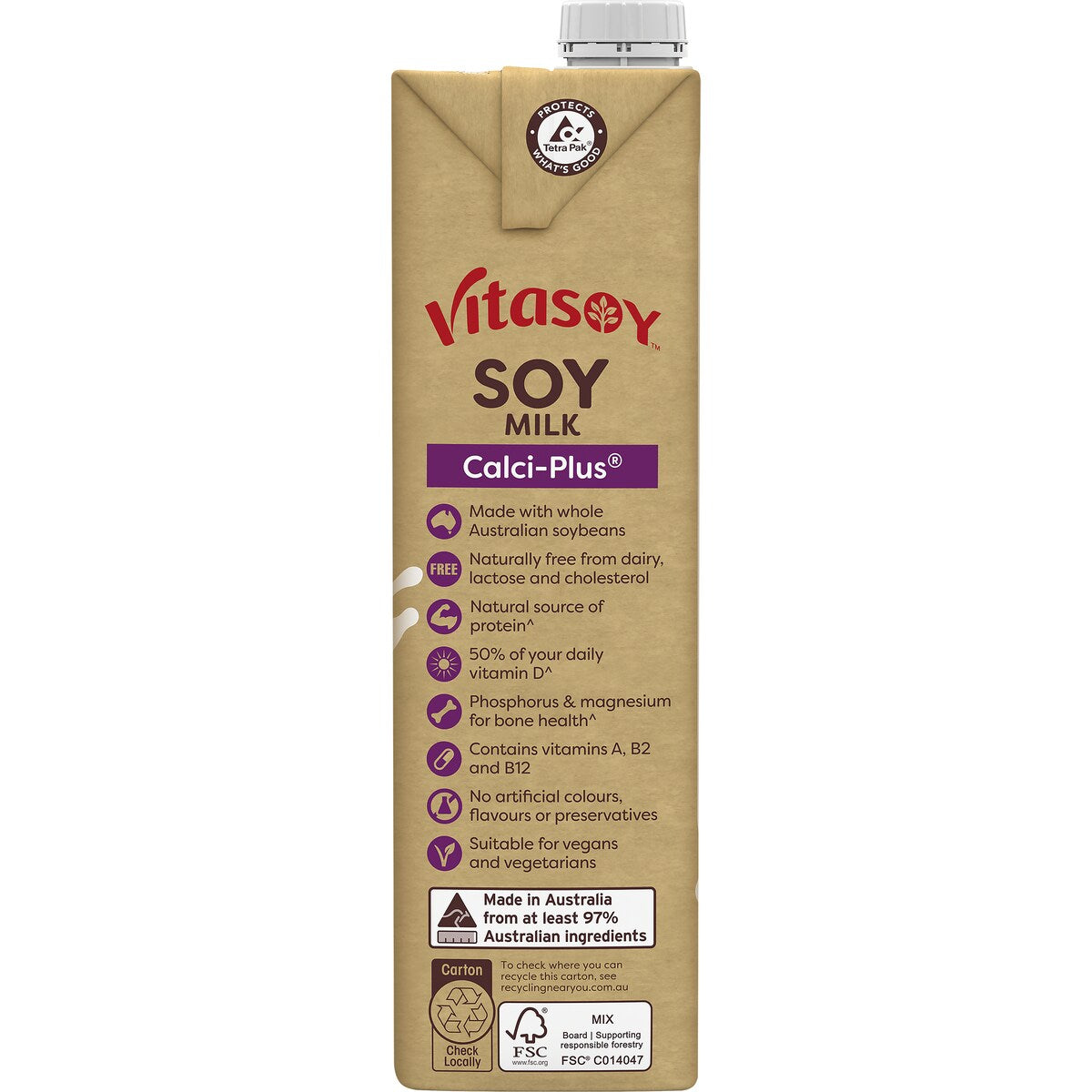 Vitasoy Calci Plus Soy Milk 1l
