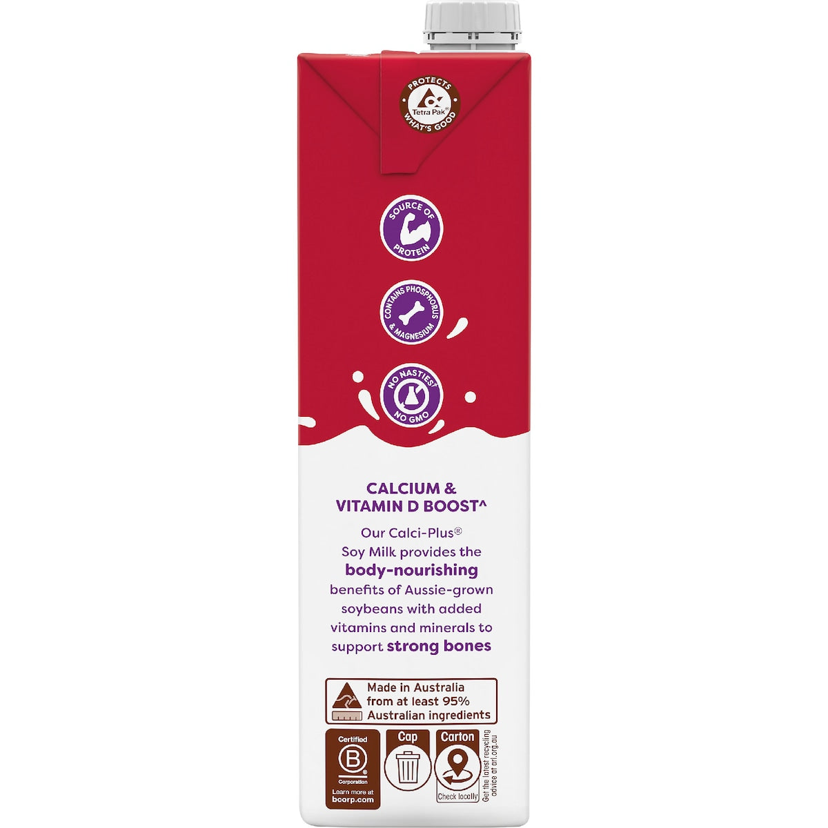 Vitasoy Calci Plus Soy Long Life Milk Uht 1l