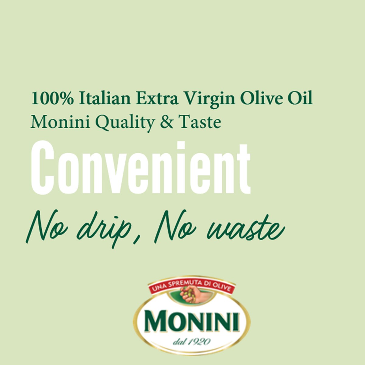 Monini Squeezable Classico Italian Extra Virgin Olive Oil 450ml