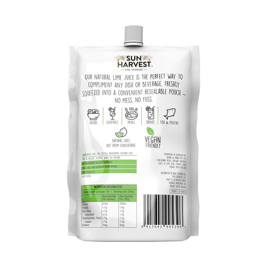 Sun Harvest Lime Juice - 200mL