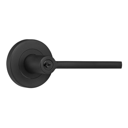 Lemaar Black Orba Entrance Set - Black Zinc - 65mm - Durable Security