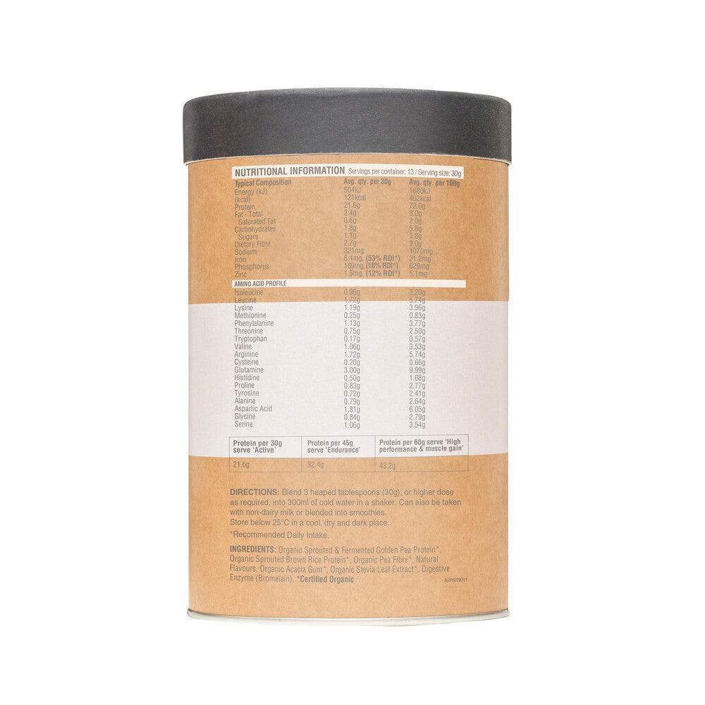 Amazonia Isolate Vanilla Raw Protein Powder - 390g