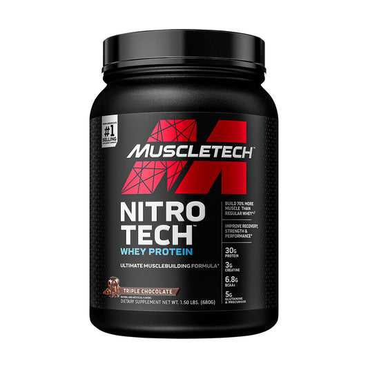 Musetech Nitrotech Protein Powder Chocolate - 680g