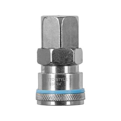 Powerfit Nitto Female Coupler - 1/4"BSP - 150PSI