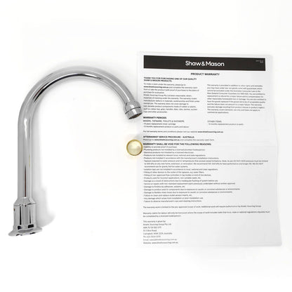 Shaw Mason Chrome Swivel Hob Spout - 175mm