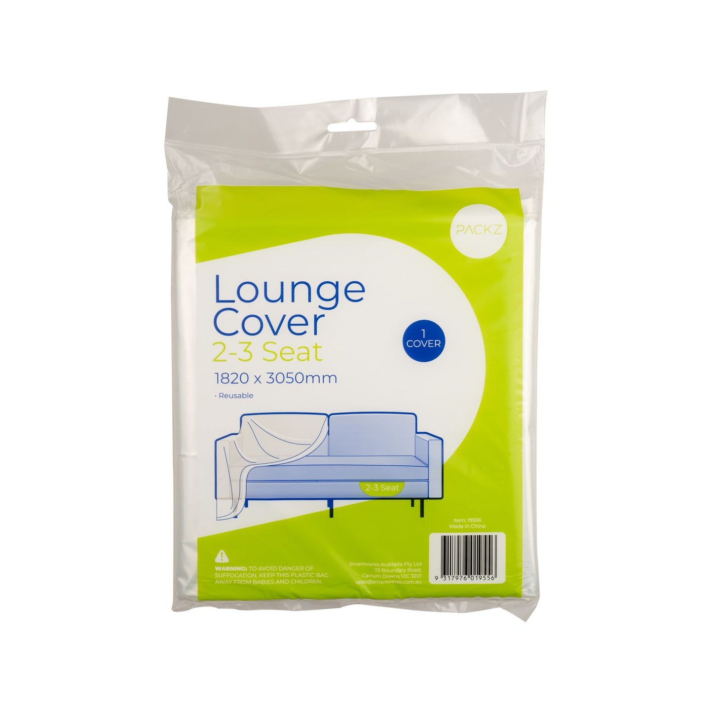 Packz 2-3 Seater Lounge Cover - 1820 x 3050mm