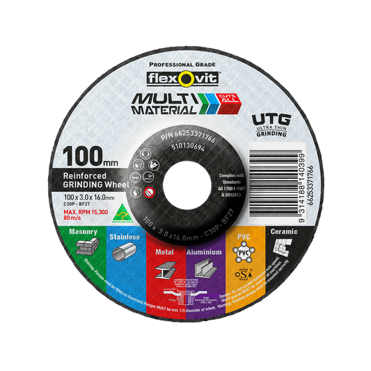 Flexovit Grinding Wheel - 100mm