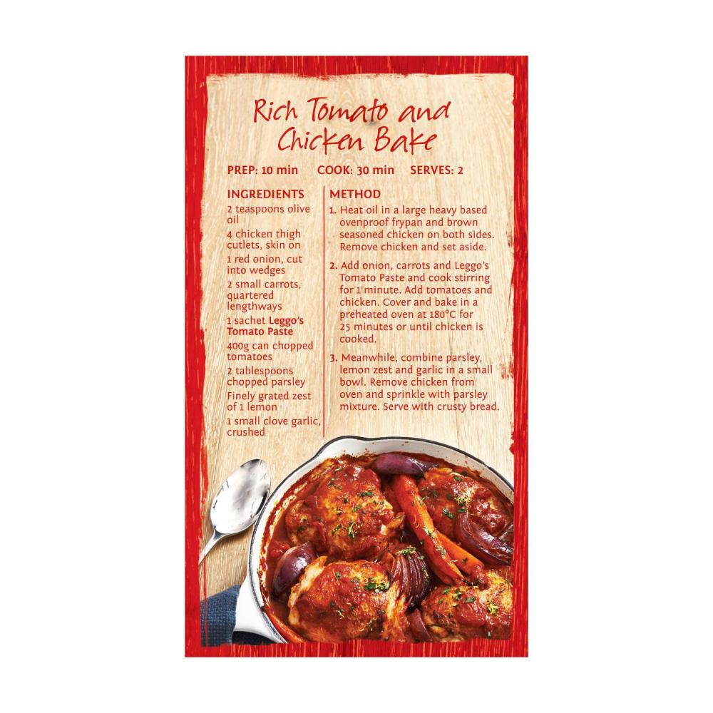 Leggo's Tomato Paste Sachet 4 Pack - 50g