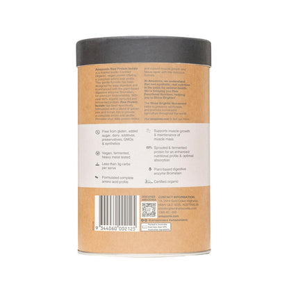 Amazonia Isolate Chocolate Coconut Raw Protein Powder - 390g