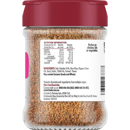 MasterFoods Cajun Spice Blend Hot Seasoning 115g