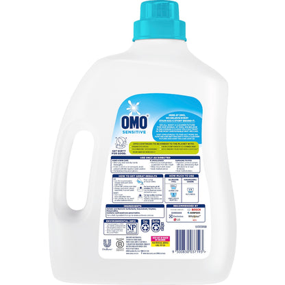 Omo Sensitive Laundry Liquid Detergent 4l