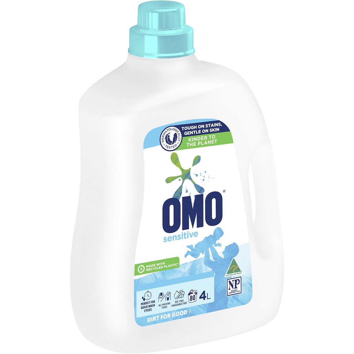 Omo Sensitive Laundry Liquid Detergent 4l
