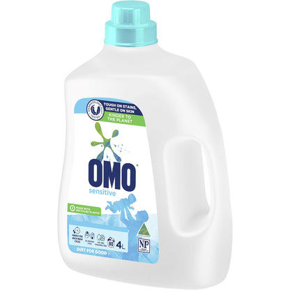 Omo Sensitive Laundry Liquid Detergent 4l