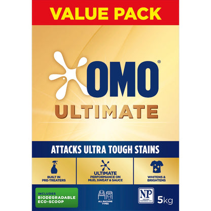 Omo Ultimate Laundry Powder Detergent 5kg