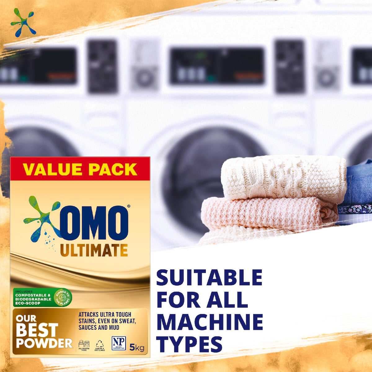 Omo Ultimate Laundry Powder Detergent 5kg