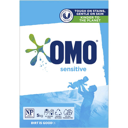 Omo Laundry Powder Sensitive Front & Top Loader 5kg