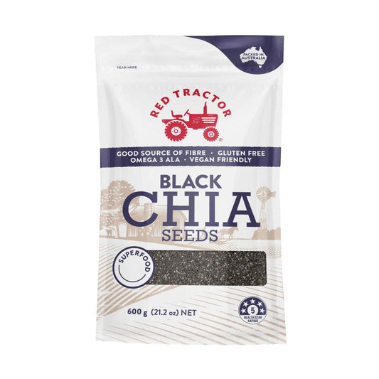 Red Tractor Black Chia Seeds - 600g