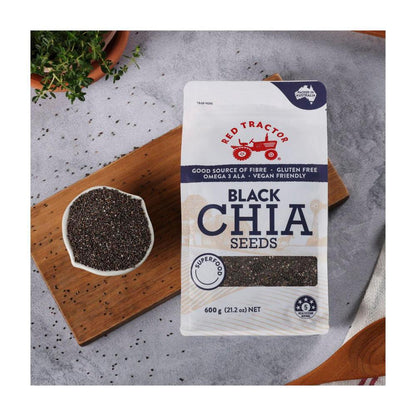 Red Tractor Black Chia Seeds - 600g