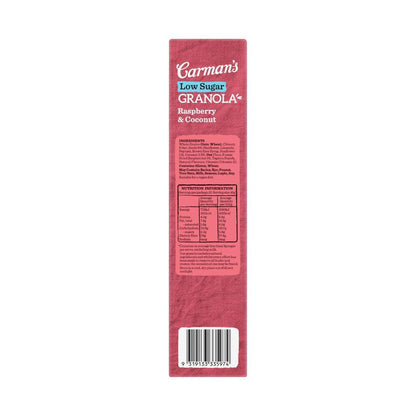 Carman's Granola Low Sugar Raspberry & Coconut - 450g