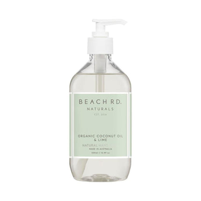 Beach Road Naturals Organic Coconut & Lime Hand Wash - 500mL