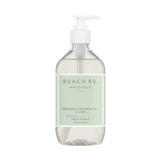 Beach Road Naturals Organic Coconut & Lime Hand Wash - 500mL