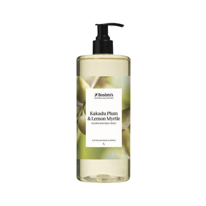 Bosistos Kakadu Plum & Lemon Myrtle Body Wash Pump - 1L