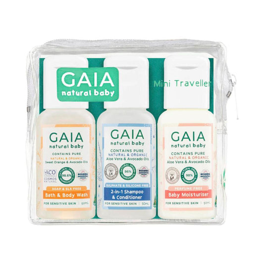 Gaia Baby Mini Travel Pack - 3 Pack