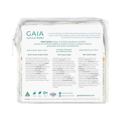 Gaia Baby Mini Travel Pack - 3 Pack