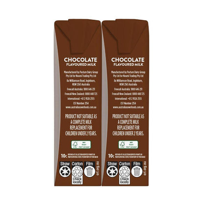 Australias Own Chocolate Kids Milk 200ml - 6 pack