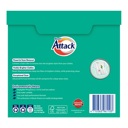 Biozet Attack Attack Front & Top Loader Laundry Powder 2kg
