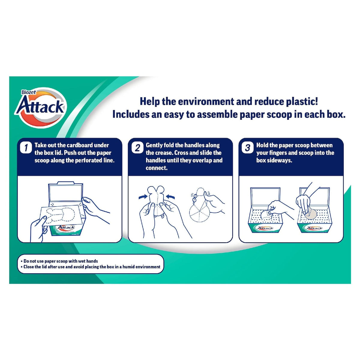 Biozet Attack Attack Front & Top Loader Laundry Powder 2kg