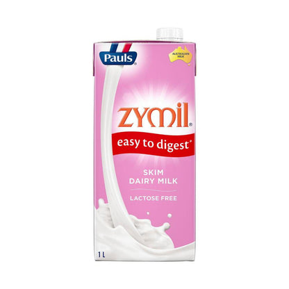 Pauls Zymil Skim Long Life Milk - 1L