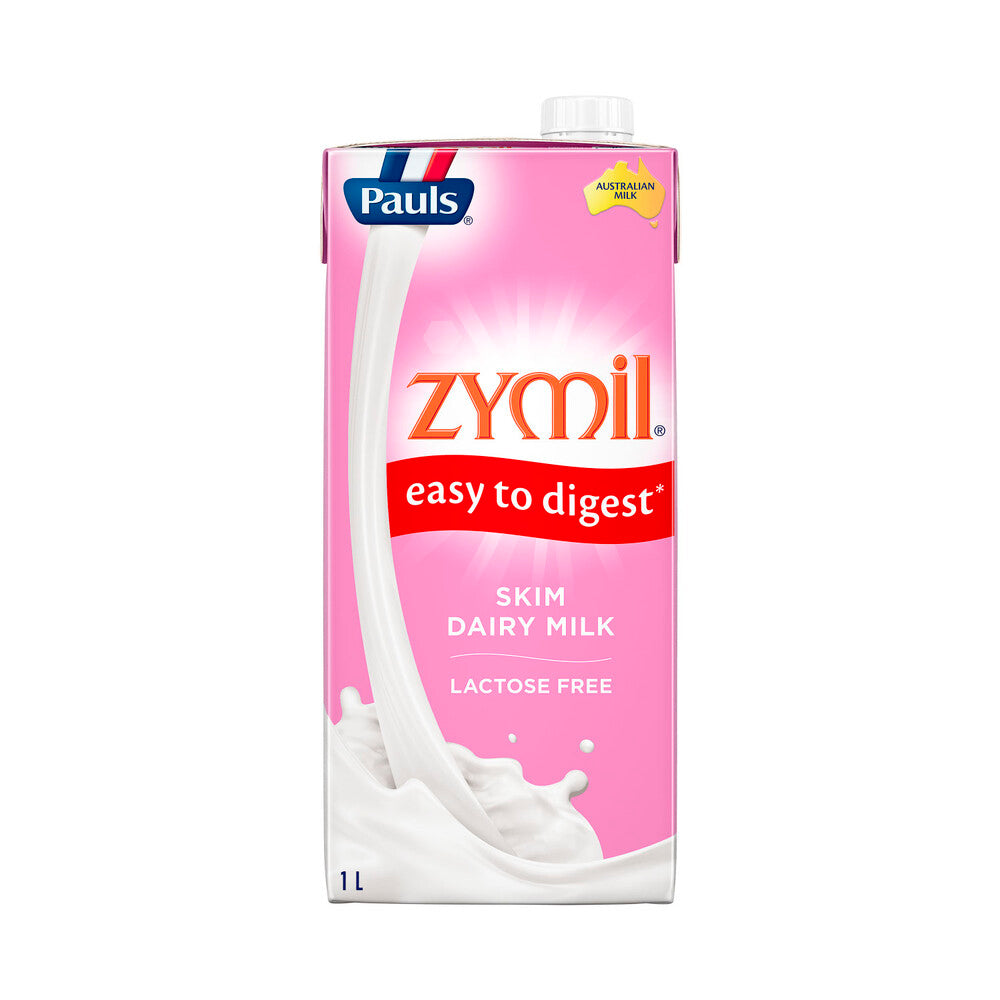 Pauls Zymil Skim Long Life Milk - 1L